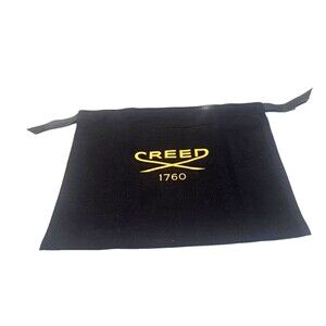 Creed Authentic Black Drawstring Dust Bag 50 ML